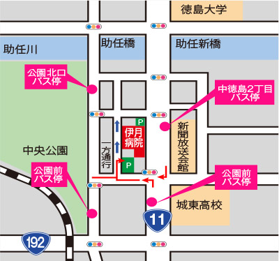 駐車場案内図